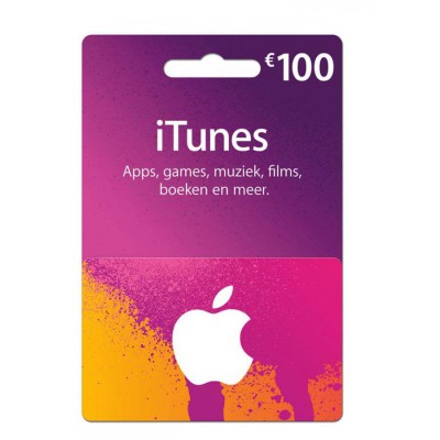 een andere handelaar nakoming iTunes kaart 100 euro | Direct online besteld en geleverd