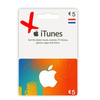 Opnieuw schieten Interessant Ontvanger iTunes kaart 5 euro | Op zoek naar iTunes 5 Euro?